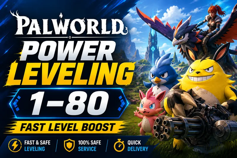 Buy Palworld Power Leveling 1–80 – Fast Level Boost