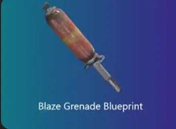 Blaze Grenade Blueprint