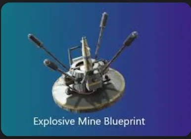 Explosive Mine Blueprint